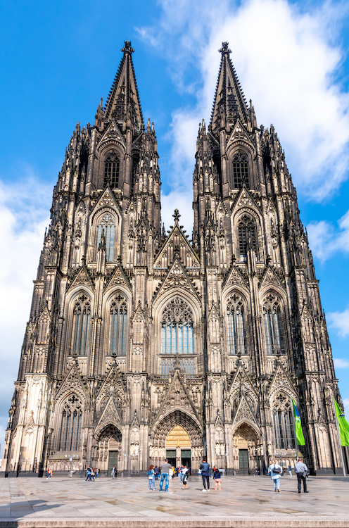 Campanarios gemelos de la catedral de Colonia