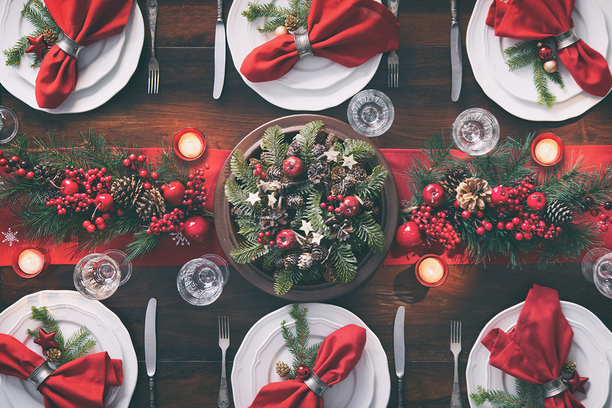 Cómo poner la mesa de Navidad: 6 ideas para impresionar a tus invitados