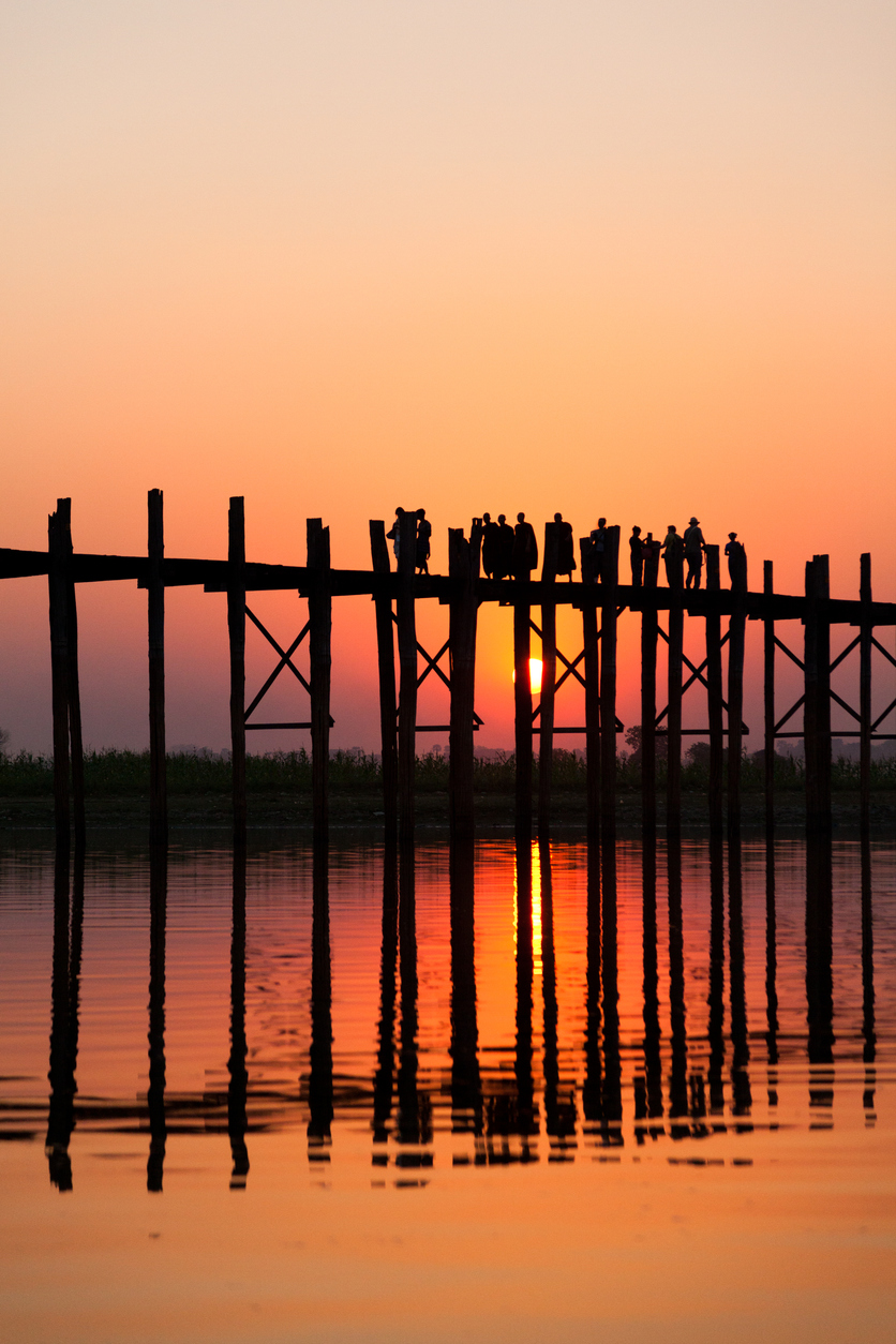 Puentes más bonitos de España: U Bein Bridge