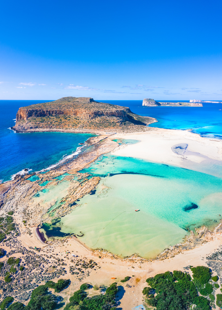 Laguna de Balos en Creta