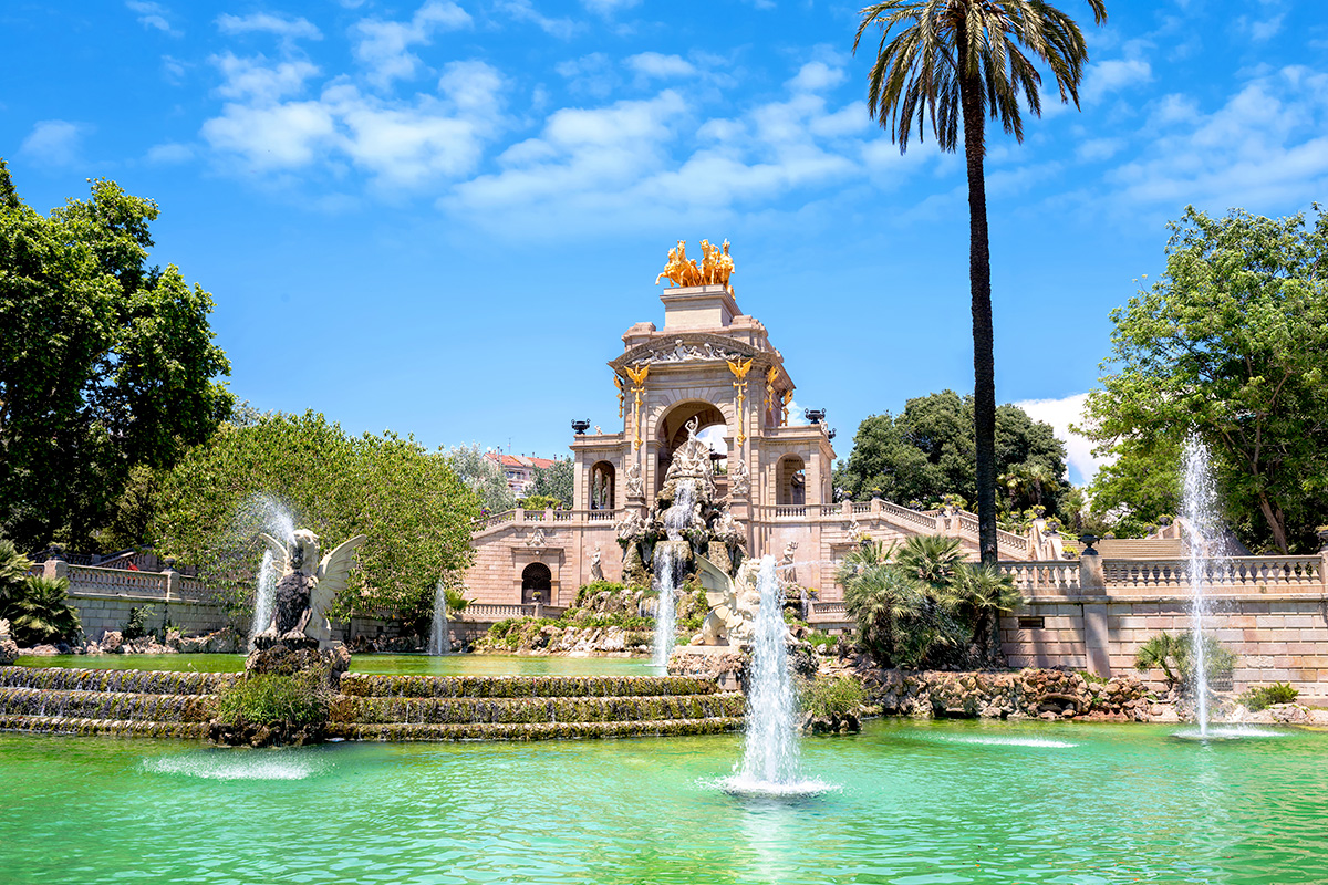 Cuáles son las fuentes más bonitas de Barcelona: Fuente del Parc de la Ciutadella