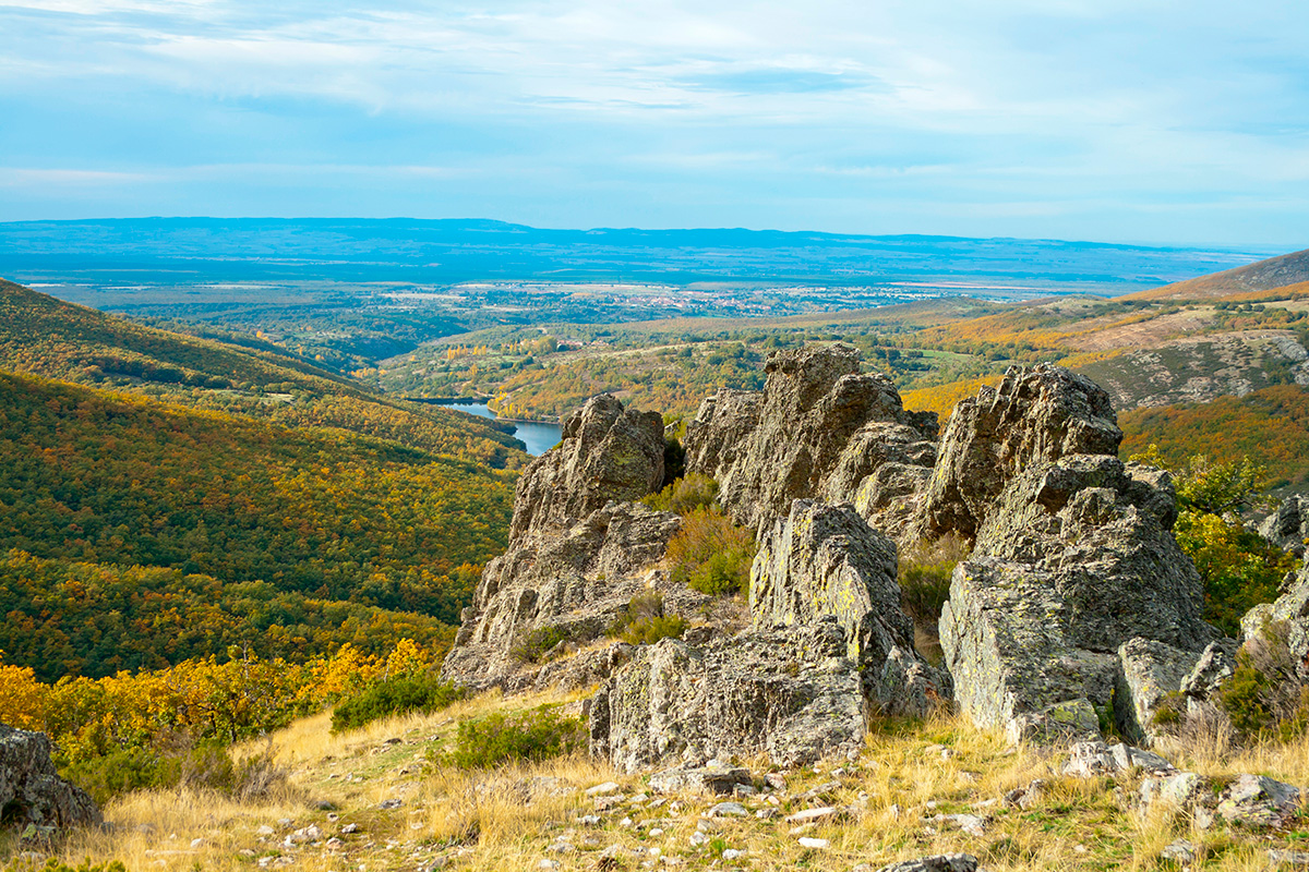 Bosque de Riofrío, alrededor del Palacio de Riofrío